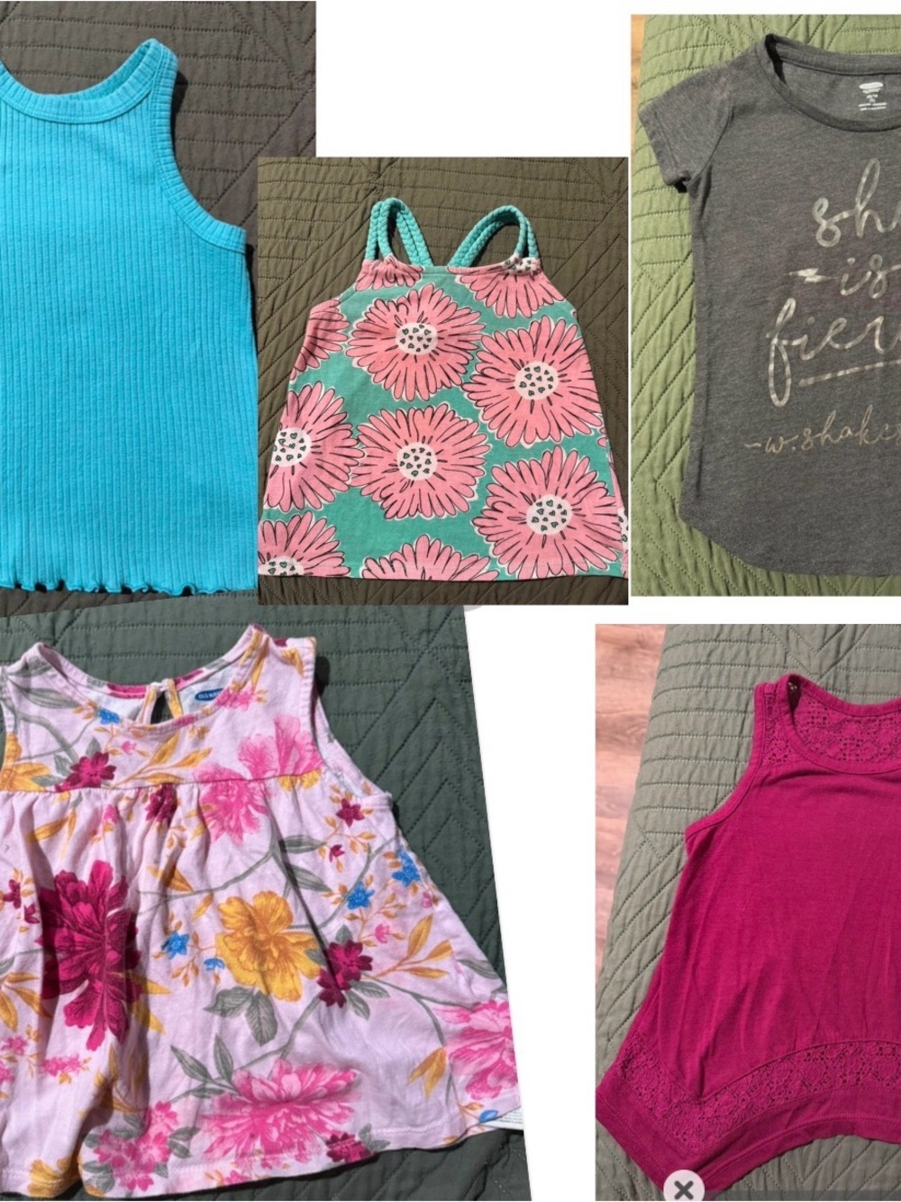 Girls shirt lot